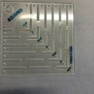 1/16" Clear Acrylic Molded Quilting Templates - Square 7 sizes in one 1/16" Clear Acrylic Molded Quilting Templates - Square 7 sizes in one