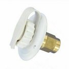 Valterra A01-0171VP White 2-3/4" FPT Lead-Free Flush Mount Water Inlet Valterra A01-0171VP White 2-3/4" FPT Lead-Free Flush Mount Water Inlet