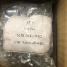 (Qty 100) 3 Prong T-Nut 5/16"-18 x 5/8" (Tee Nut) Zinc Plated