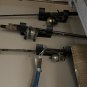 Get Ready For Spring Wall Mount Tool Hanger, Cordless Drill, Rake, Broom, Shovel