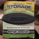 CAMCO 39753 RV CAMPER MOTORHOME RHINOFLEX SEWER HOSE STORAGE CAPS