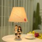 Purely hand-made multi-person glass table lampshade with advanced polymer clay lampshade