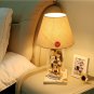 Purely hand-made multi-person glass table lampshade with advanced polymer clay lampshade