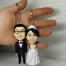 Customized soft pottery dolls with keys