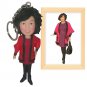 Customized soft pottery dolls with keys