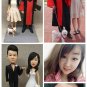 Handmade Custom Perfect Match Bobblehead Happy companion Gift 100% Handmade