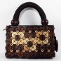 Indonesian ethnic coconut shell handbag