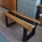 Handmade Walnut & Resin Coffee Table
