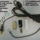 Mini-lamp kit with cand skt and cord with line switch