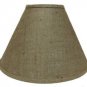 Burlap 16" lamp shade