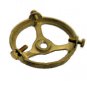 Lamp parts: 2 1/4" cast brass metal holders  (TH-702)
