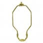 lamp parts:  9"  polished brass harps (#TG-714)