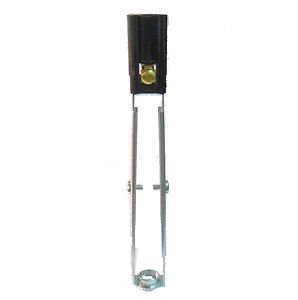 Lamp parts: adjustable candelabra socket: 4 3/4"- 6"     TR-205