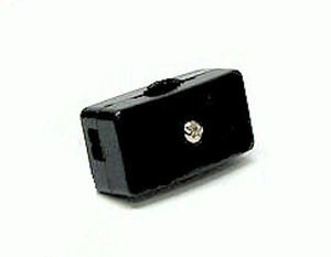 Black off/on inline switch SPT-2 line switch       TR-175