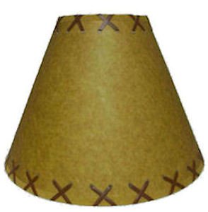 Rustic 18" laced lamp shades