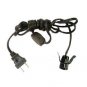 6' brn cord- nite lite socket w/ line switch TR-4840