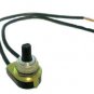 Lamp parts black rotary rotary switch 3/8"  TR-306