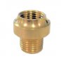 lamp parts:unfinished brass cone nozzle      TV-56