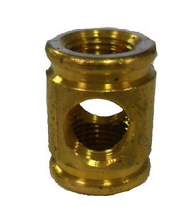 lamp parts:unfinished brass 4-holed armback      TV-67