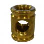 lamp parts:unfinished brass 4-holed armback      TV-67