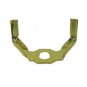 Lamp part: brass light duty saddle only