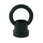 Lamp parts: Lot of 2 black gloss loops    TV-700