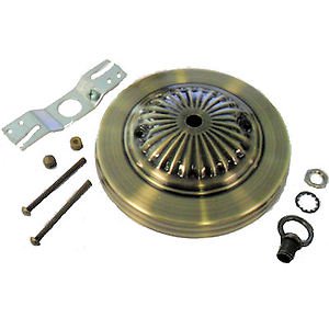 Embossed ant brass canopy kit for chandeliers    TD-393