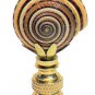 Lamp parts: SUNDIAL SEASHELL LAMP SHADE FINIAL