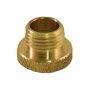 Lot of 2... 3/8" brass threaded bushing grommet TV-69