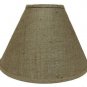 Lot of 4 burlap 14" lamp shades