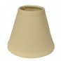 Off-white hardback chandelier lamp shades