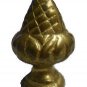lamp parts: solid unfinished brass acorn knob     TH-824/TV-40