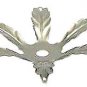 Lamp parts:6-leaf metal bobesche w/ 6 pin holes      TH-561