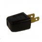 Lamp parts- lot of 100 black quick-connect plugs TR-2377