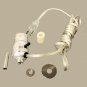 Lot of 25 silver pre-wired bottle kits - 3/4" adapter- silver cord BK-10
