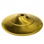 Lamp parts: 3 1/2" solid brass satin vase cap  TH-127
