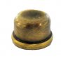 Lamp parts: Lot of 50 antique brass lamp shade finials    TV-300