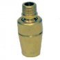 Lamp parts: 1 1/4" Cast brass swivel 1/8Mx1/8F   TV-523
