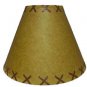 Lamp shades: Lot of 4...16" rustic laced lamp shade  OKL-16