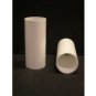 Lamp parts: lot of 50 white candle covers- 7/8"x 6" TP-32