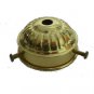 Lamp parts: 2 1/4" brass plated holder           TH-432