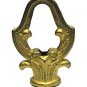 lamp parts:lot of 20 polished brass fancy loop         TV-723