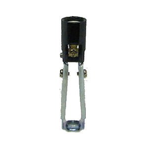 Lamp parts: 3 1/4"- 4 3/4" adjustable candle socket TR-204
