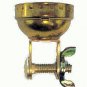 Lamp parts: solid brass cap with wing nut    TR-534