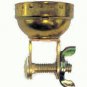 Lamp parts: solid brass cap with wing nut    TR-534