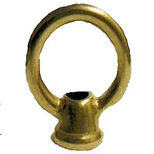 Lamp parts: 1 3/4" LOOP- SOLID CAST UNF BRASS   TH-854