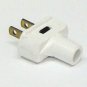lamp parts: white plug- works with rayon wire  TR-375