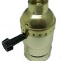 lamp parts: complete 3-way socket w/large hole  TR-28