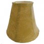 Lot of 12 faux leather bell chandelier lamp shades- no lacing