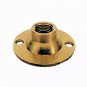 Lamp parts: lot of 10 brass flanges to create hole     TV-590
